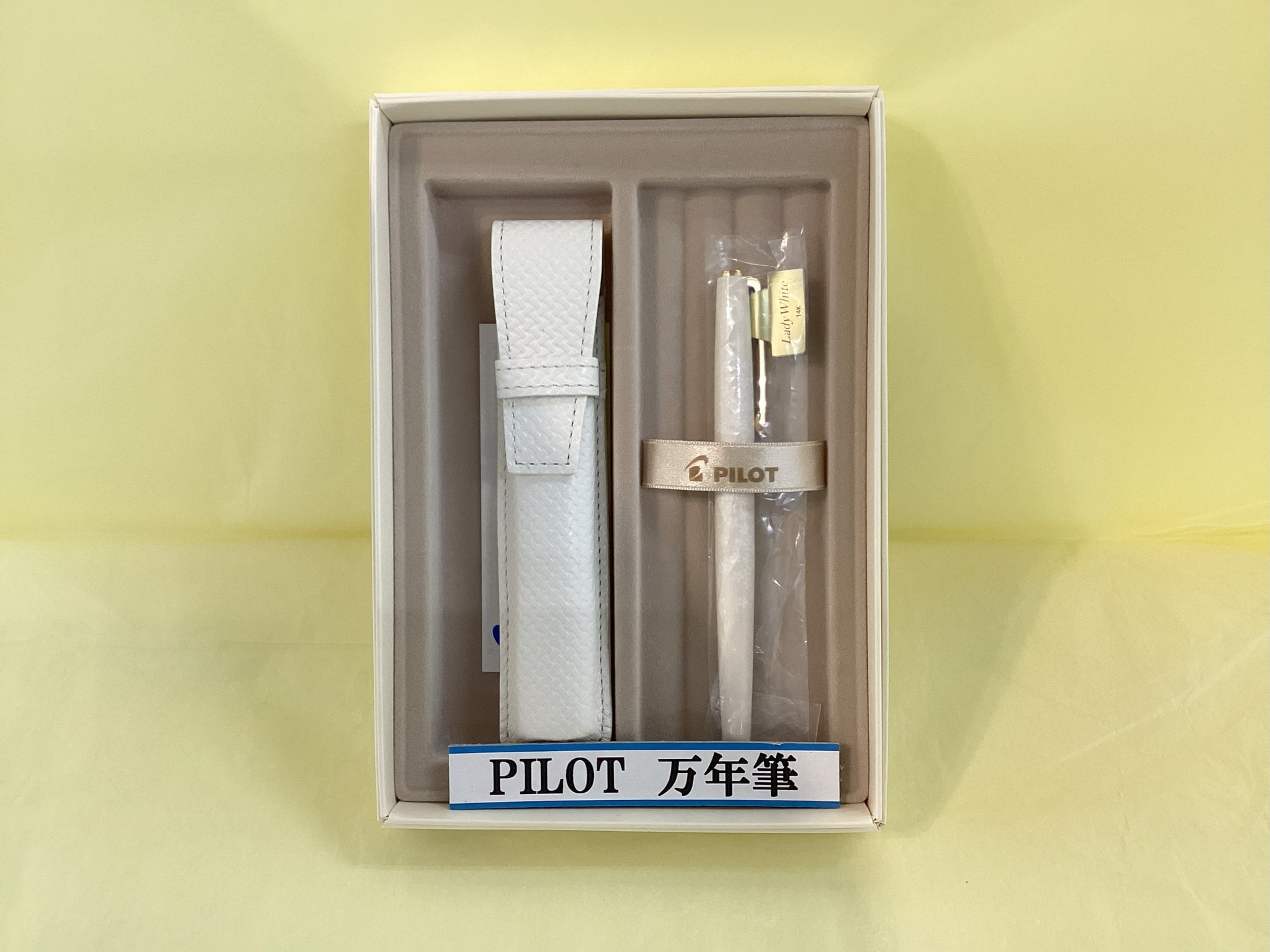 PILOT 万年筆 LadyWhite 桜 F(細字)